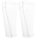 thumbnail image 2 of Calcetín Protector de Piernas Jadeshay Mangas de Pantorrilla de Fútbol Compresión Blanco 1 par, 2 of 8