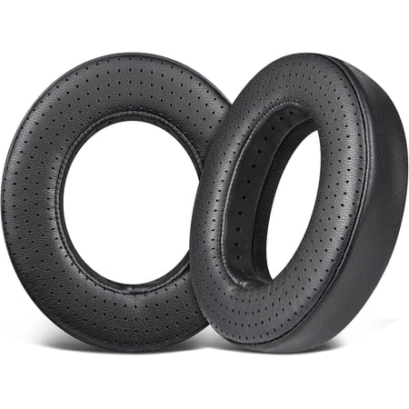SOULWIT Lambskin Replacement Earpads for Focal Clear/Clear MG/Utopia/Elegia/Elex/Stellia/Celestee/Radiance Headphones, Ear Pads Cushions with High-Density Memory Foam - Black
