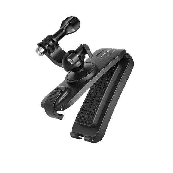 Universal Backpack Mount Clip - Bigcan 360° Rotatable Shoulder Strap Holder for Action Cameras & Smartphones, Quick Clamp for Hiking Vlogging Travel