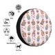 thumbnail image 4 of Fotbe Hello Easter Funda de Llanta de Repuesto con Estampado, Engrosada, Ajuste Universal para Jeep, Remolque, RV, SUV, Camión-15 inch, 4 of 6