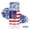 A, variant on Patriotic Body Glitter Stick, Face Hair Glitter, 4th of July Outfits and 250th Anniversary Accessories, Waterproof Face Glitter, Fourth of July Red White and Blue Hair Glitter for Women and Kids