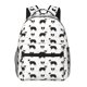 thumbnail image 1 of Easygdp Border Collie Dog Mochila Ergonómica Versátil para Laptop - Múltiples Bolsillos, Correas Ajustables, Unisex para Escuela, Viajes y Actividades al Aire Libre-One Size, 1 of 5