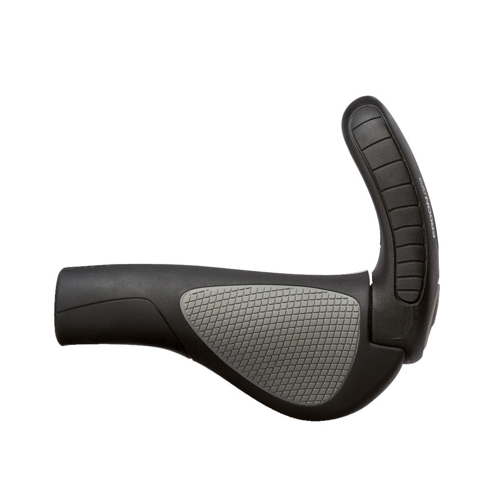 Ergon GP3 Ergo Grips w/ Bar Ends Small Black/Gray - Walmart.com