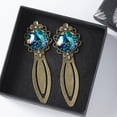 thumbnail image 3 of Peacock Vintage Copper-Colored Lace Bookmarks Set of 2 - Stainless Steel Book Markers for Reading Accessories and Book Lovers, 3 of 5