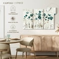thumbnail image 2 of Elephant Stock Abstract Balance Vi Blue Wall Art - Horizontal Multi Panel Canvas - Living Room Wall Decor - Abstract Multi Panel - Gray And Teal Decor By Lisa Audit - 23" x 14", 2 of 4