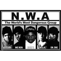 Hot Stuff Enterprise Z141-24x36-NA N.W.A. Poster, 24 x 36