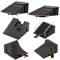 2024 Toys for Ages 8-13 kcavykas Skate Parks Kit Ramp Parts for Finger Skateboard Fingerboard Ramp Skateboard