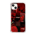 thumbnail image 1 of Red Aesthetic Collage Case Compatible with iPhone 14,Unique Art Design TPU Bumper Cover Case, 1 of 6