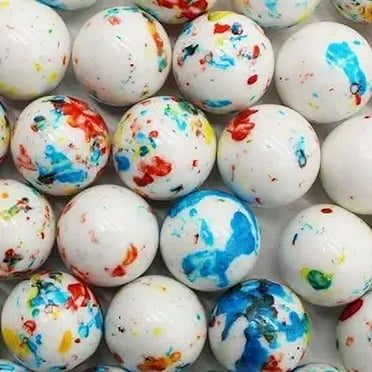Naturejam Psychedelic jawbreakers Candy 1 Inch 1 Pound Hard As Rock-Long Lasting Sucking Hard Candy