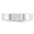 thumbnail image 2 of Primal Gold 10 Karat White Gold 5mm Standard Flat Comfort Fit Band Size 14, 2 of 6