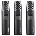 thumbnail image 1 of Encendedor tipo Soplete VentDepot TorchyBlack 3 Pzas Negro Recargable Metal Gas Butano, 1 of 1