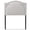 Gray, variant on Bowery Hill Modern Fabric Upholstered King Headboard in Beige