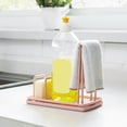 thumbnail image 7 of SPRING PARK Dish Sponge Holder For Kitchen Sink Organizer Caddy Brush Holder Cleaning Soap Brush Drain Rack, 7 of 7