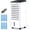 white, variant on AEROZY Evaporative Air Swamp Cooler，Hoseless Quiet Oscillating AC, 6 Ice Packs for Bedroom Office Indoor Outdoor