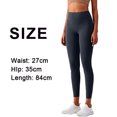 thumbnail image 2 of Pantalones de yoga de cintura alta para mujer, antisentadillas, color melocotón, hermosos pantalones de yoga para glúteos, cintura alta, levantamiento de glúteos, pantalones deportivos para fitness611, 2 of 5