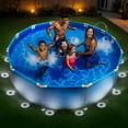 thumbnail image 6 of 12 Pack Cold White LED Ground Lights with Gear Design, Waterproof Landscape Pathway Lights, 6 of 7
