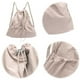 thumbnail image 5 of Mochila Daypack Btafrte Con Cordón Nylon Gran Capacidad Mujeres Hombres Bolso Hombro Fruncido, 5 of 9
