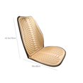 thumbnail image 2 of Kezqiaxn Cooling Gel Seat Cushion for Car, Gel Cushion for Long Sitting Pressure Relief & Back Support Seat Cushion with Non-Slip Cover for Car, Truck, Wheelchair, Computer, Desk Chair Beige, 2 of 6