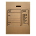 thumbnail image 3 of UBMOVE 10 Premium Large Corrugated Moving Boxes with Handles, 18" x 18" x 24", 3 of 13