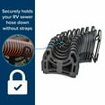 Camco Sidewinder Camper RV Sewer Hose Support Plastic, Multicolor, 15