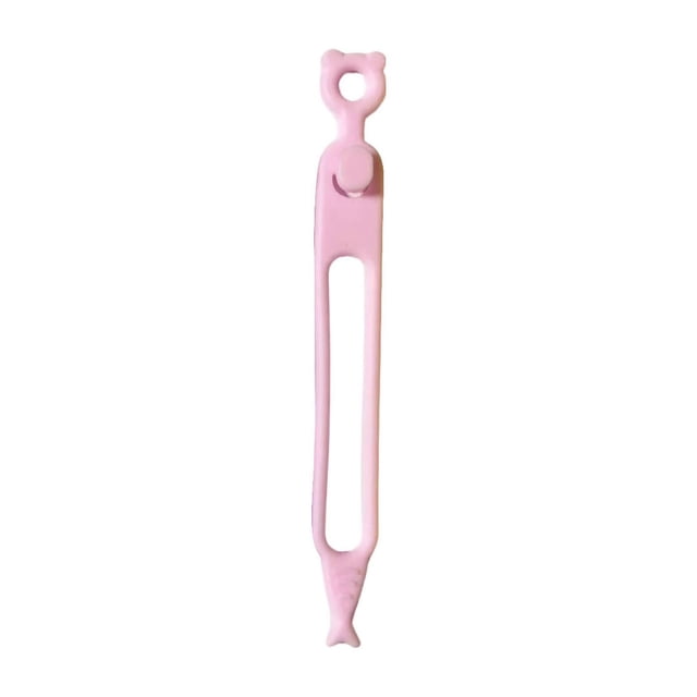 SIfdSeng Data Organizer Reusable Elastic Silicone Ties Cord Multipurpose Wire Management for Headphones Electronic Bundling Fastening