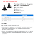 thumbnail image 2 of Front Upper Ball Joint Set - Compatible with 1981 - 1982 Chevy LUV, 2 of 2