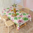 thumbnail image 3 of Pioneer Flower Floral Print Pattern Rectangle Tablecloth 60"x102", Waterproof Polyester Table Cloth, Wipeable Spillproof for Dining Camping Indoor Outdoor, 3 of 6