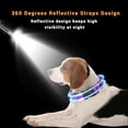 thumbnail image 4 of 2 Pack Reflective Dog Collar with Safety Locking Buckle, Adjustable Soft Breathable Comfortable Nylon Pet Collar for Small, Medium and Large Dogs, Turquoise, XS, 4 of 5