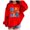 Red, variant on Teens Hoodies Girls Pullover Girl's Cute Printed Hoodies Long Sleeve Pullover Sweatshirt Tops Size 3T 4T,(Pink 3-4 Years)