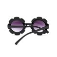 thumbnail image 3 of Wutalume Cute Round Frame Kids Sunglasses with Flower Design and PC Materials, UV Protection Sun Glasses for Children, Adorable and Safe Eyewear for Beach,and Daily Use,Black, 3 of 7