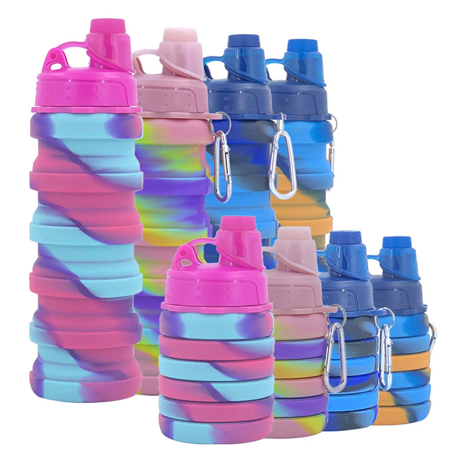 180ML Plastic Colorful Water Bottle Portable Water Bottles Mini Water Bottle  Outdoor Camping Leak-proof Bottles