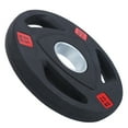 thumbnail image 1 of Environmental Protection Non-Slip Three Holes Hand Barbell Slice, Black Weight Lifting Piece, Fitness Equipment Gym For Exercise Home Sport Training 2.5KG, 1 of 8