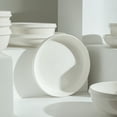 thumbnail image 5 of Stone Lain Verso 4-Piece Dinner Plate Set Porcelain, White, 5 of 6