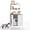 White, variant on 70" Modern Cat Litter Box Enclosure Furniture, Self-Cleaning Robot Litter Cabinet with Built-in Power Outlet & Storage Shelves, Lockable Hidden Cat Washroom for Living Room Bedroom