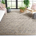 thumbnail image 2 of SAFAVIEH Natura Glenn Diamond Area Rug, Light Grey/Natural, 9' x 12', 2 of 9