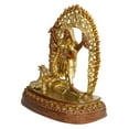thumbnail image 3 of Brass World Maa Kali Statue Brass Goddess Kalika Kaali with Shiva Idol Religious Temple Puja Sculpture (LxBxH in Inches 11x5.5x12, 6.2 Kg), 3 of 4
