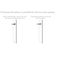 thumbnail image 3 of The Stupell Home Decor Rustic Black and White Wood Look Country Home Sign, 3 of 5