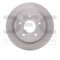 thumbnail image 3 of Rear Dynamic Friction Company Disc Brake Rotor 600-48035 (1) For 1998-2002 GMC Jimmy, 1998-2005 Chevrolet Blazer, 2004 Chevrolet S10, 2004 GMC Sonoma, 3 of 4