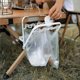 thumbnail image 5 of Soporte plegable para bolsas de basura, accesorios para colgar, para acampar, picnic (blanco) Likrtyny Para Estrenar, 5 of 6