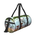 thumbnail image 4 of Sigee African Women Printed Multi-compartment Sports Gym Bag for Men and Women Large Capacity Travel Bag, Overnight Bag, 4 of 8
