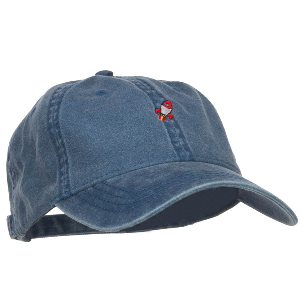 Rocketman Embroidered Navy Snapback Hat Unisex Venture Snapback Hat in Navy – Roark main image 3