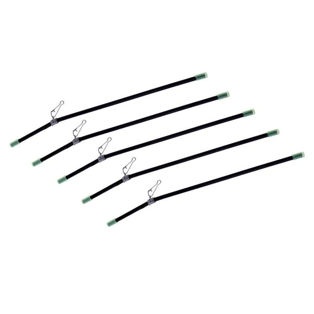 5 piezas de pesas anti-boom dobladas de 15/20/22 cm para pesca en aguas profundas L