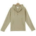 thumbnail image 4 of VJATTWR Men's Big & Tall Long Sleeve Shirt, Comfortable Relaxed Fit, Thermal Style S, 4 of 9