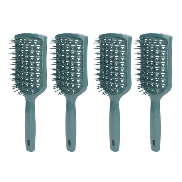 Cepillo de secado, cepillo para el cabello de 4 piezas, cepillo para peinar estilista, cepillo para desenredar, resultados impresionantes