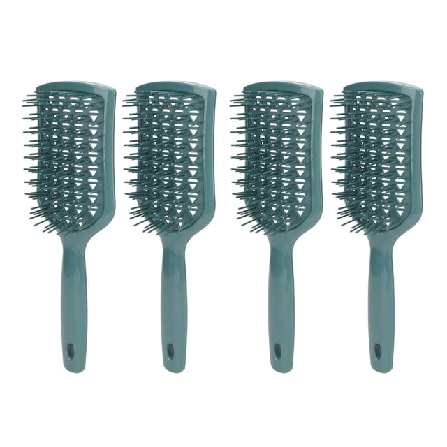 Cepillo de secado, cepillo para el cabello de 4 piezas, cepillo para peinar estilista, cepillo para desenredar, resultados impresionantes