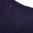 thumbnail image 2 of Camisa de manga corta para hombres Camiseta cómoda Camiseta transpirable con cuello en v, 2 of 5