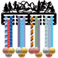 thumbnail image 1 of Soporte para medallas de carreras de montaña, colgador de medallas de metal para deportes, soporte pequeño de hierro para colgar premios, decoración para pared, hogar, insignias, carreras, gimnasia,, 1 of 8