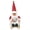 C, variant on ZMKIAG Skiing Santa Figurine with Sleigh and Red Printed Hat - Cute Miniature Christmas Tree Decoration with Lanyard for Winter Festival, Tabletop Ornament and Gift Idea