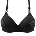 thumbnail image 4 of Wycnly Push Up Bra for Women Comfort Breathable Lace Lace Full Coverage T-shirt Bra Elder Compression Underwire Full Figure Bras Bras for Women Bras, 4 of 4