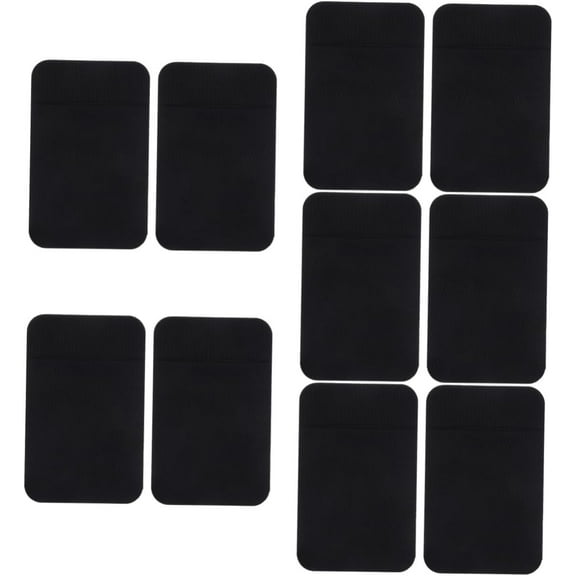 10 pcs Mobile Phone Back Sticker Telephone Purse Adhesive Pockets Card Holder for Phone case Battery